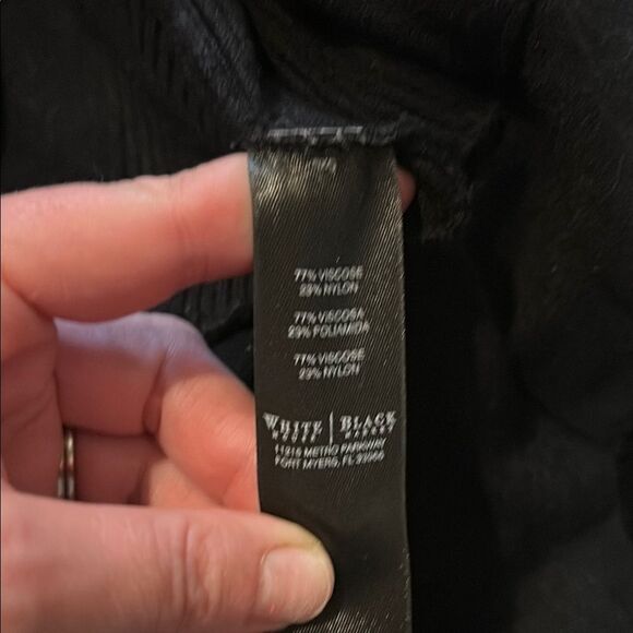 White House Black Market Black Open Duster Cardigan - Picture 2 of 4